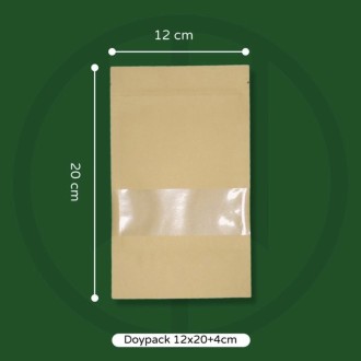 bolsa doypack 12x20+4cm 50 unidades